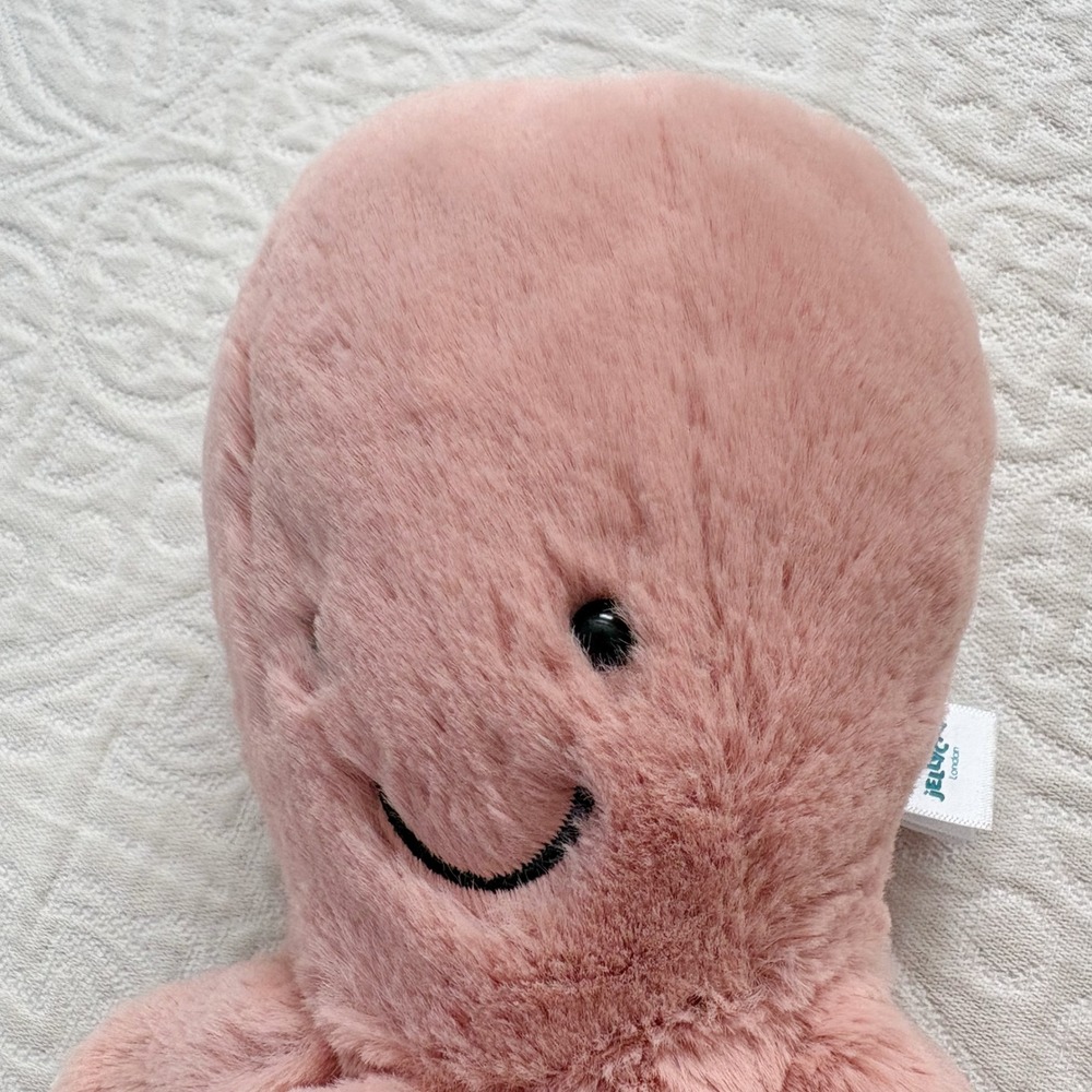 Jellycat Little Odell Octopus Plush Stuffed Animal - 5" Sitting Height - Picture 4 of 6